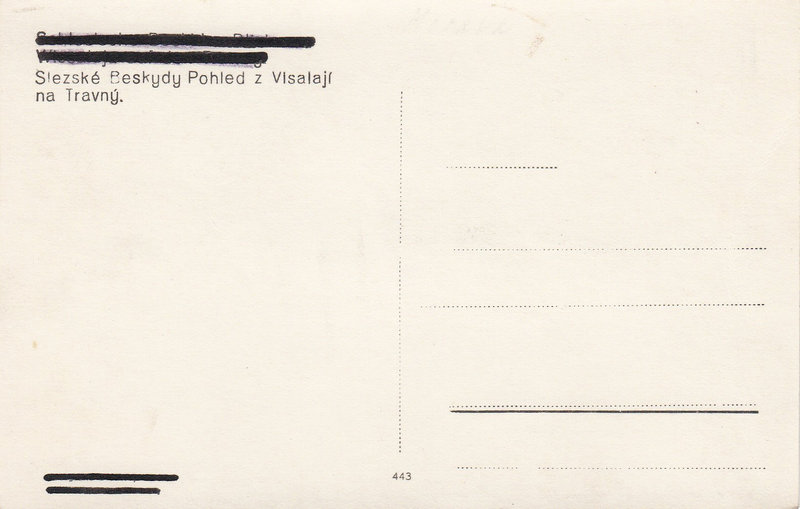 Slezské Beskydy. Pohled z Visalají na Travný