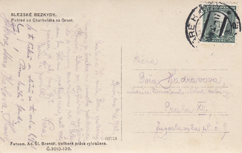 SLEZSKÉ BESKYDY - Pohled od Charbuláka na Gruni