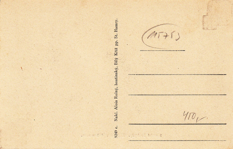 Slezké Bezkydy.Bílý Kříž. 943 m n. m.