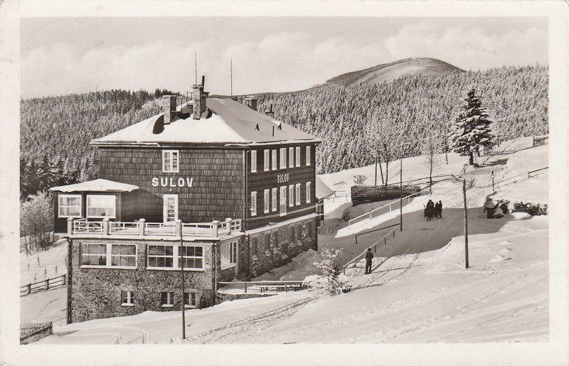Hotel Sulov - Bílý Kříž 943 m n. m. - Veřejná hovorna, p. Staré Hamry