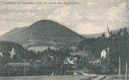 Aufstieg zur Lysahora (1325) durch das Sepetnythal.