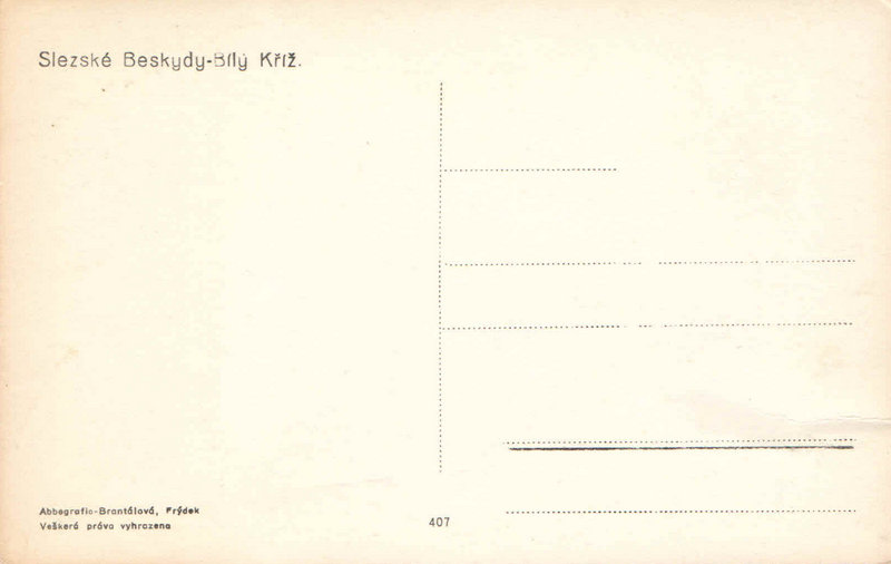 SLEZSKE BEZKYDY-Bílý Kříž