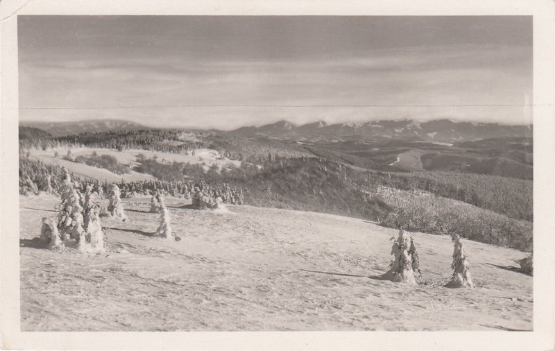Blick vom Radhoscht - Pohled s Radhoště