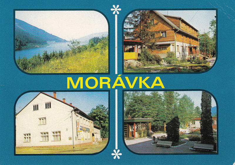 Přehrada na Morávce, Zotavovna ROH Salma, Hotel Jednoty Morávka, Chatoviště Salma