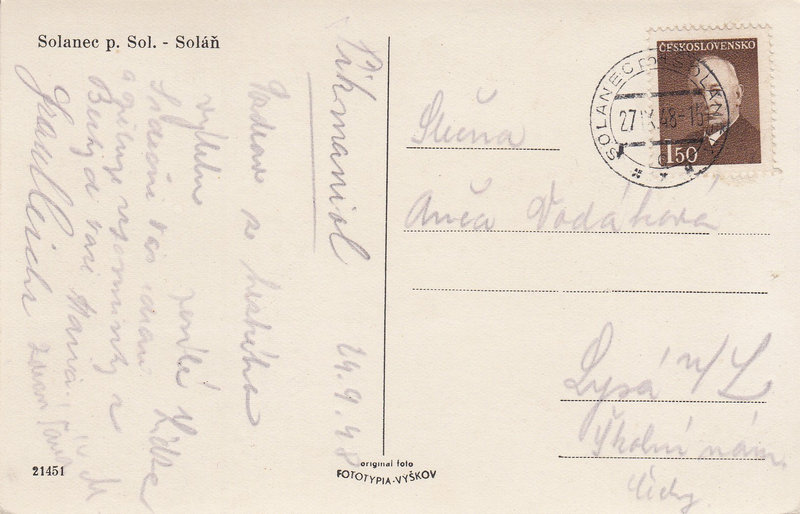 Solanec p. Sol. - Soláň