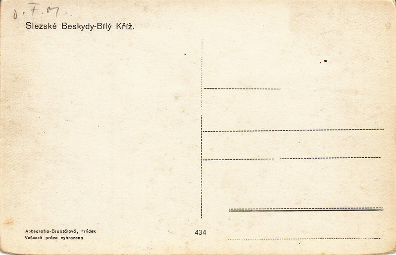 Slezské Beskydy - Bílý kříž
