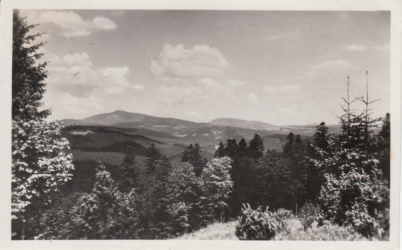 Lysá hora a Travný od Masarykovy chaty (950m)