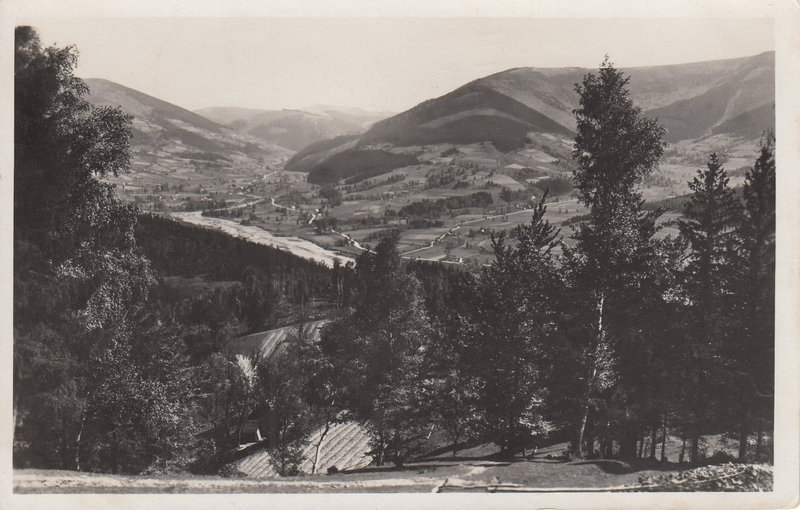 SLEZSKÉ BESKYDY - Údolí Morávky. Travný.