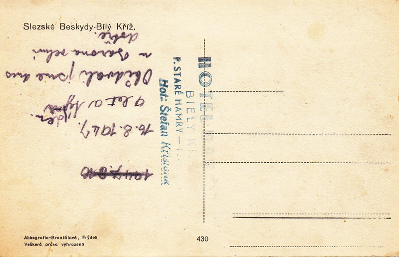 Slezské Beskydy - Bílý Kříž