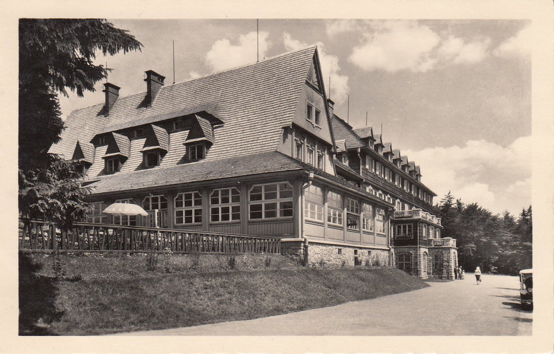 Hotel tanečnica na Pustevnách