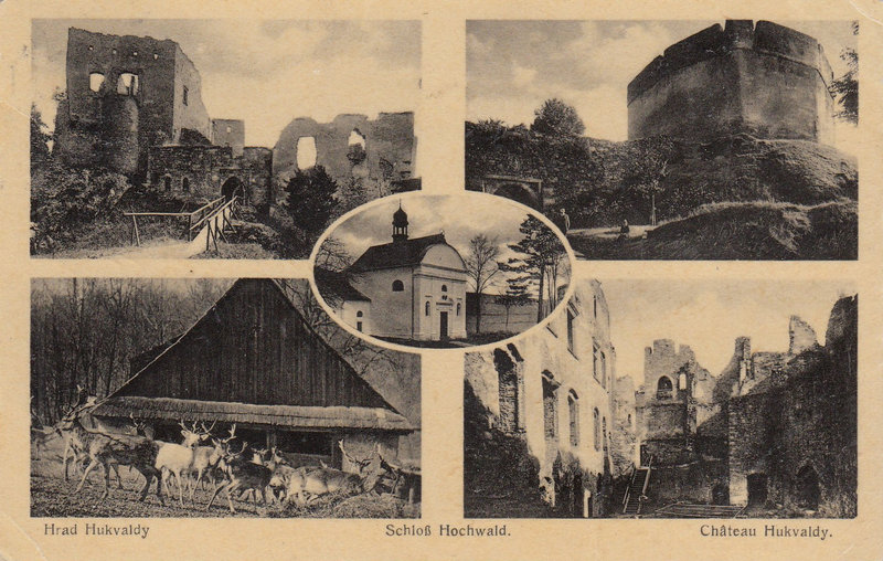 Hrad Hukvaldy. Chata Hukvaldy