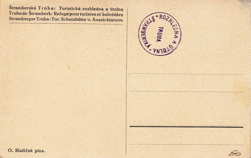 Štramberská Trúba Turistická rozhledna a útulna