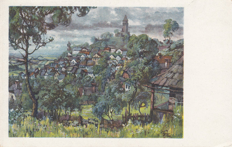 ŠTRAMBERK - Pohled se Skalky