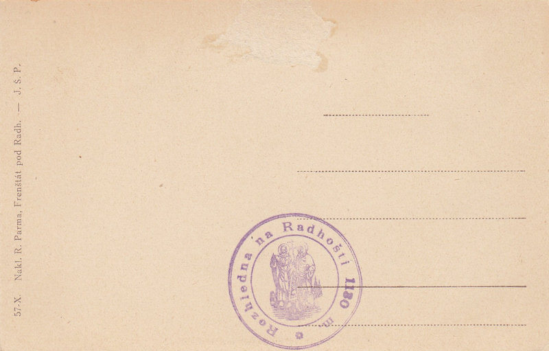 Socha radegastova na Radhošti