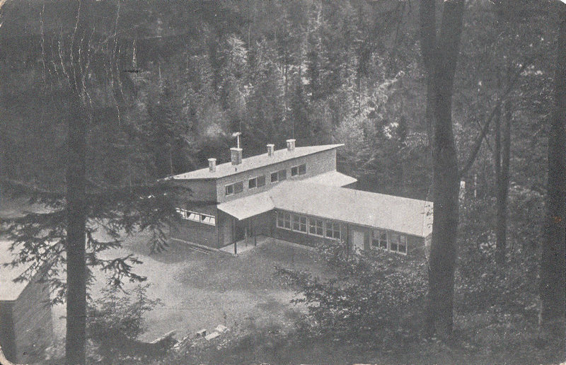 Středoškolský tábor Padolí ve Veřovicích u Frenštátu p. Radhoštěm