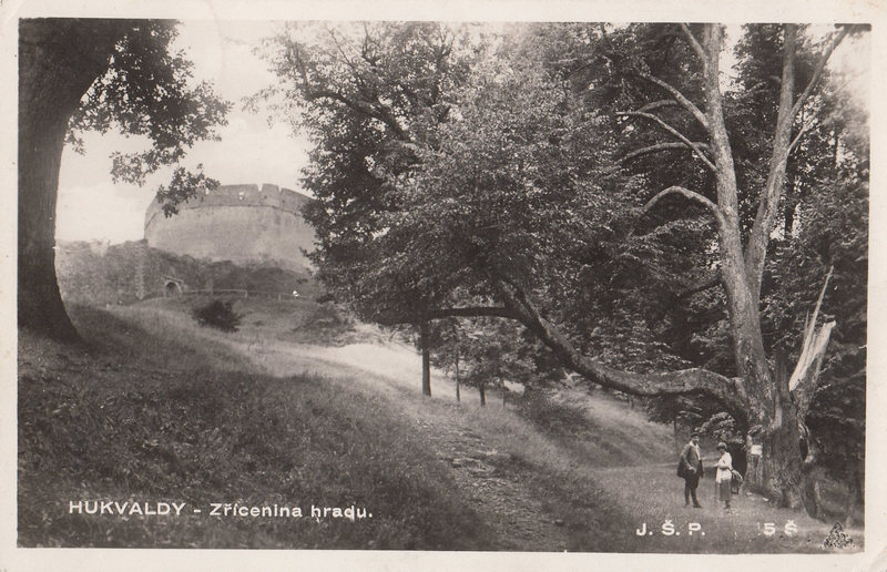 Hukvaldy,zřícenina hradu