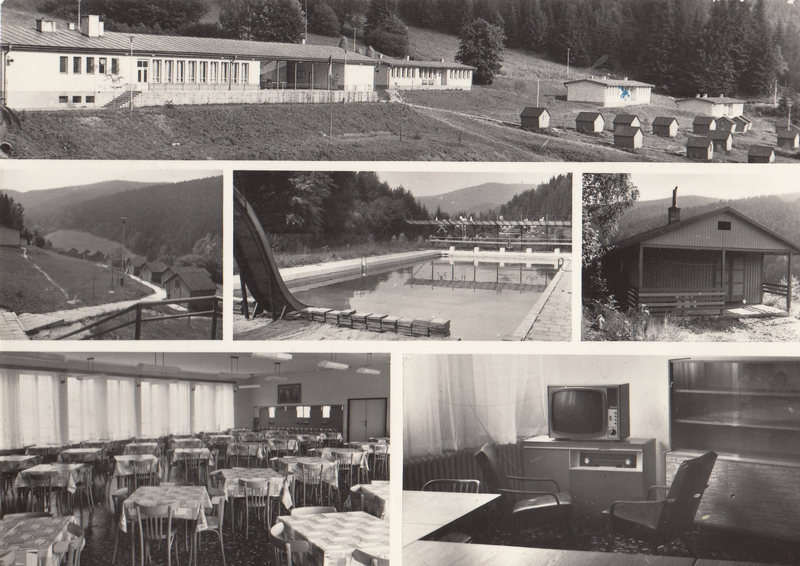 VELKÉ KARLOVICE na Valašsku - Rekreační středisko Radost. majitel Zbrojovka, n. p., Vsetín.
