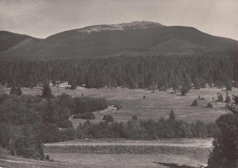 BESKYDY - Babia hora - Pohlad od chaty na Slanej vode