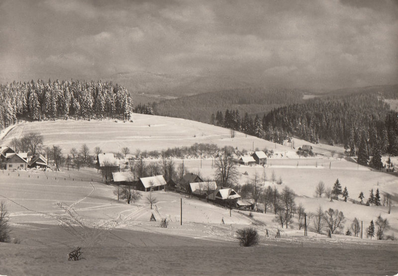 BESKYDY - Bílá - Baraní - Výhled od Konečné ke Slovensku.