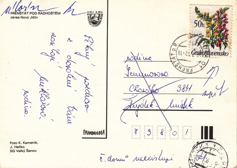 FRENŠTÁT POD RADHOŠTĚM - okres Nový Jičín