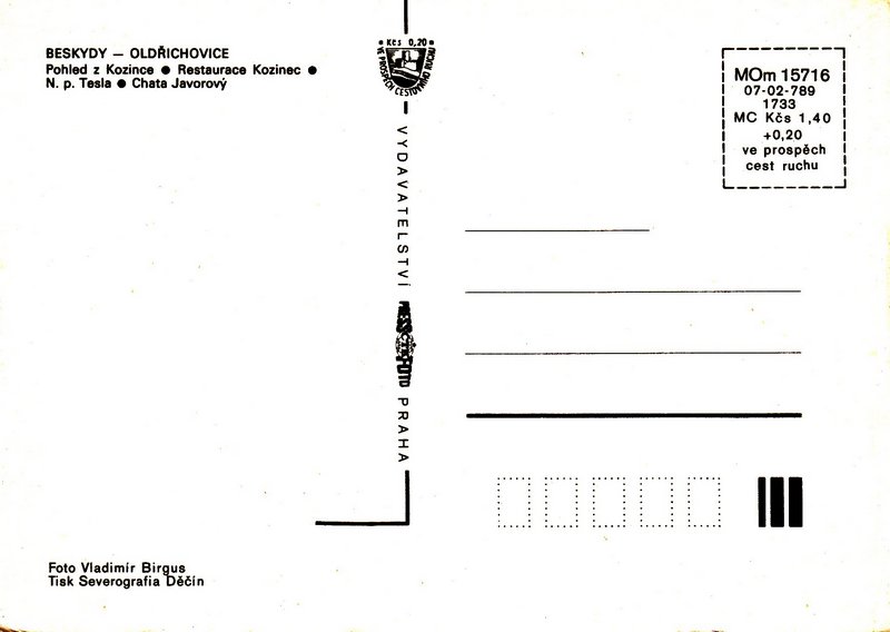 BESKYDY - OLDŘICHOVICE