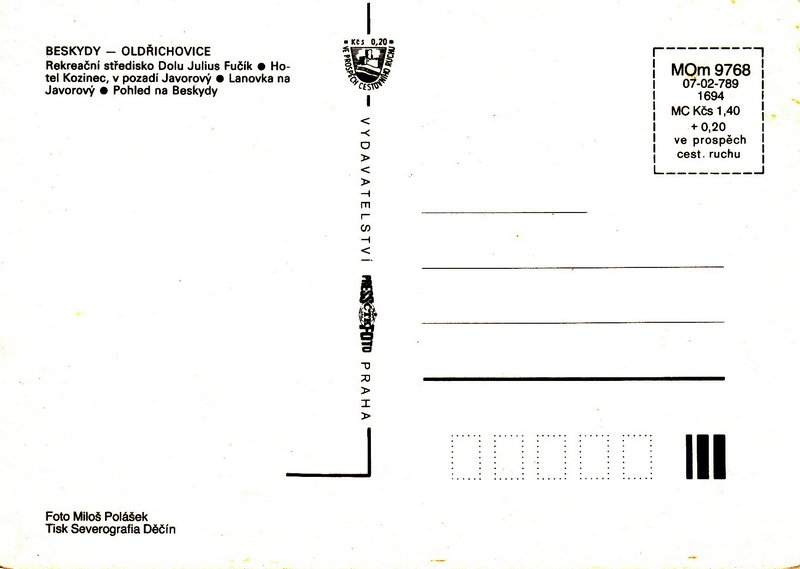 BESKYDY - OLDŘICHOVICE