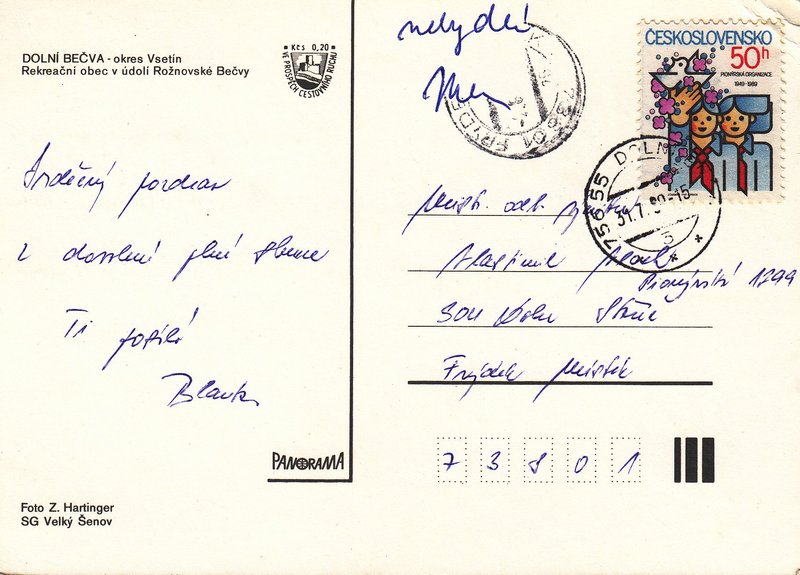 DOLNÍ BEČVA - okres Vsetín