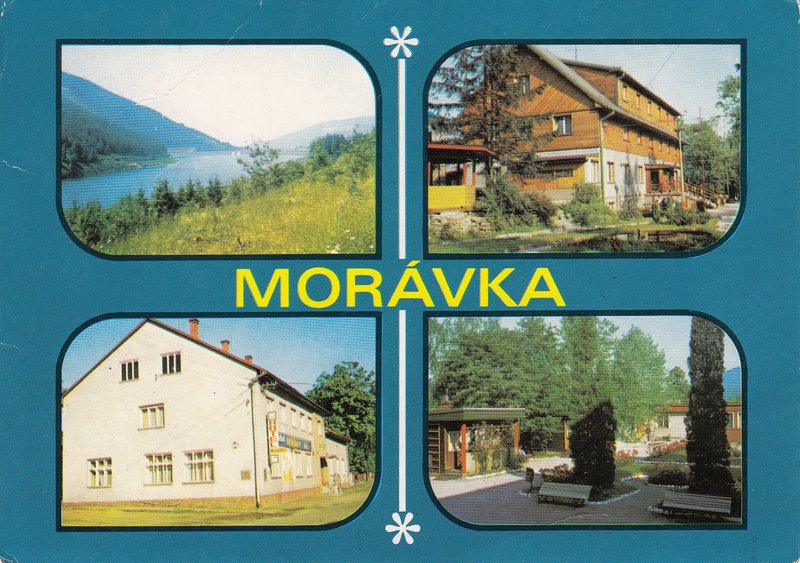 Přehrada na Morávce, Zotavovna ROH Salma, Hotel Jednoty Morávka, Chatoviště Salma