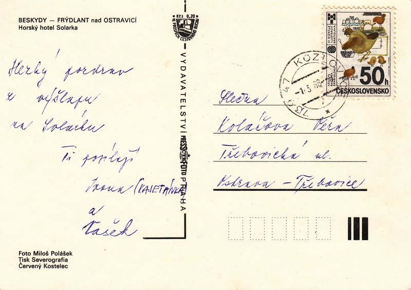 BESKYDY - FRÝDLANT nad OSTRAVICÍ, Horský hotel Solarka