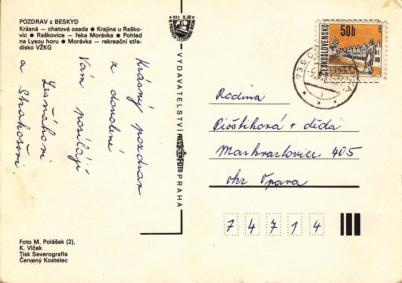 POZDRAV z BESKYD 