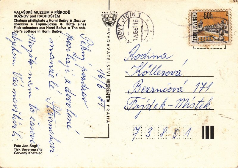 VALAŠSKÉ MUZEUM V PŘÍRODĚ - ROŽNOV pod RADHOŠTĚM