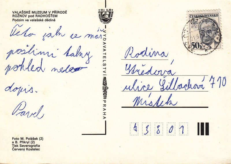VALAŠSKÉ MUZEUM V PŘÍRODĚ - ROŽNOV pod RADHOŠTĚM 