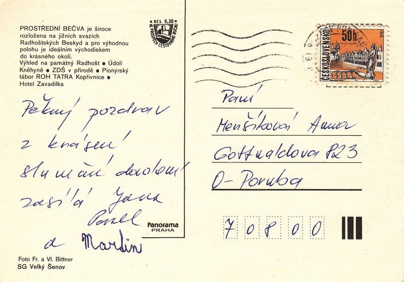 PROSTŘEDNÍ BEČVA