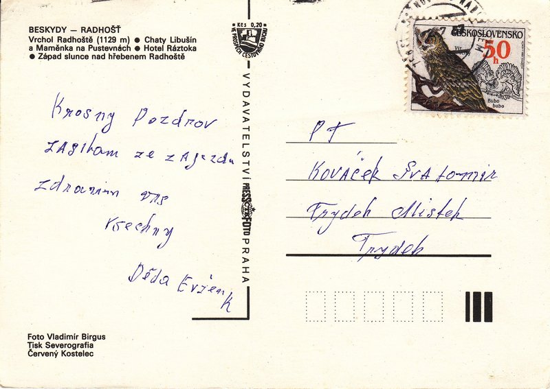 BESKYDY - RADHOŠŤ