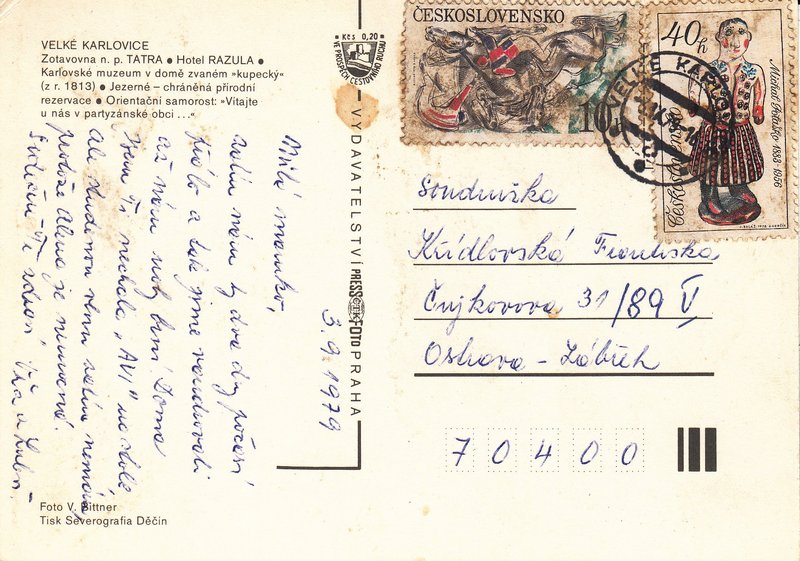 VELKÉ KARLOVICE