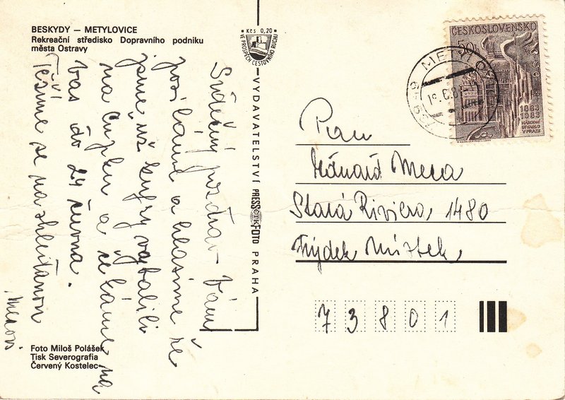 BESKYDY - METYLOVICE 