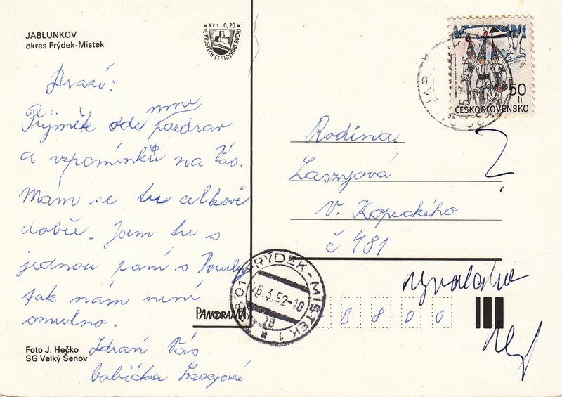 JABLUNKOV, okres Frýdek-Místek