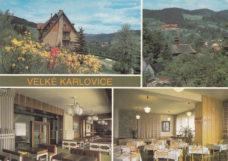 VELKÉ KARLOVICE - Rekreační středisko n. p. Tatra Kopřivnice