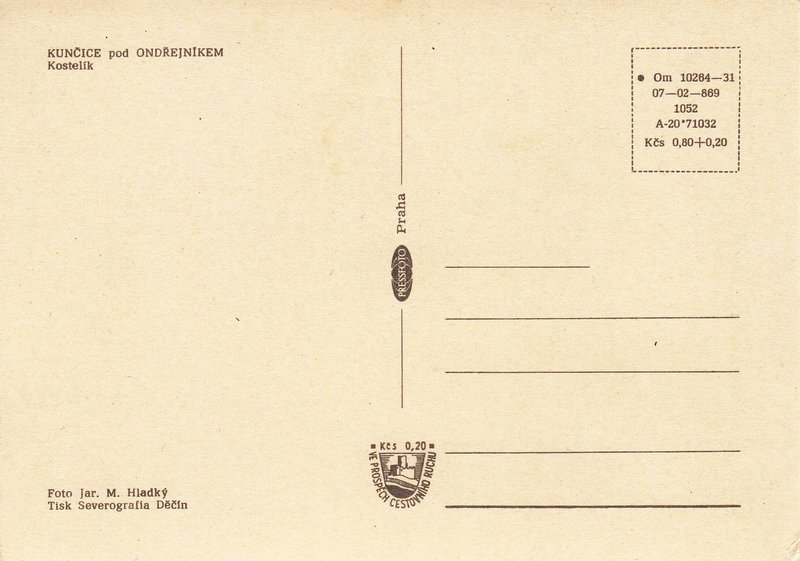 KUNČICE POD ONDŘEJNÍKEM