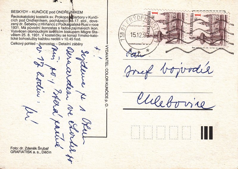 BESKYDY - KUNČICE POD ONDŘEJNÍKEM