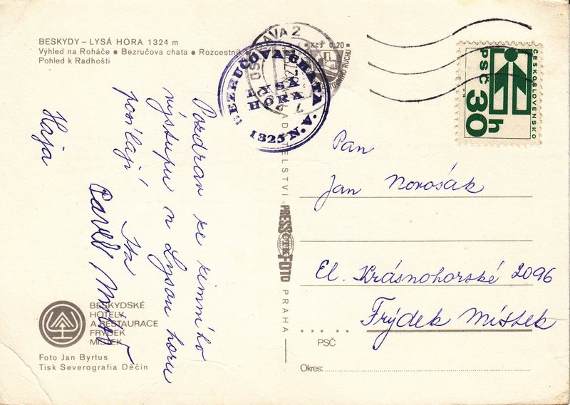 BESKYDY - LYSÁ HORA 1324 m 