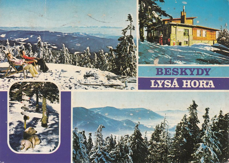 BESKYDY . LYSÁ HORA 1324 m