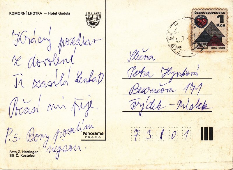 KOMORNÍ LHOTKA - Hotel Godula