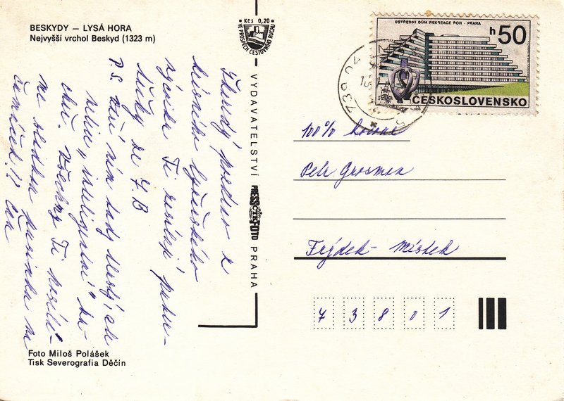 BESKYDY - LYSÁ HORA 