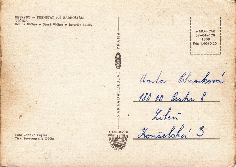 BESKYDY - FRENŠTÁT POD RADHOŠTĚM - VLČINA