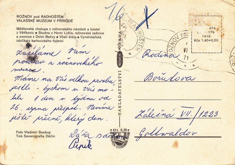 ROŽNOV pod RADHOŠTĚM - VALAŠSKÉ MUZEUM V PŘÍRODĚ