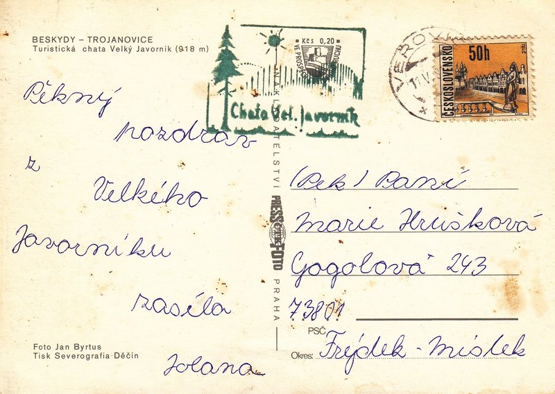 BESKYDY - TROJANOVICE