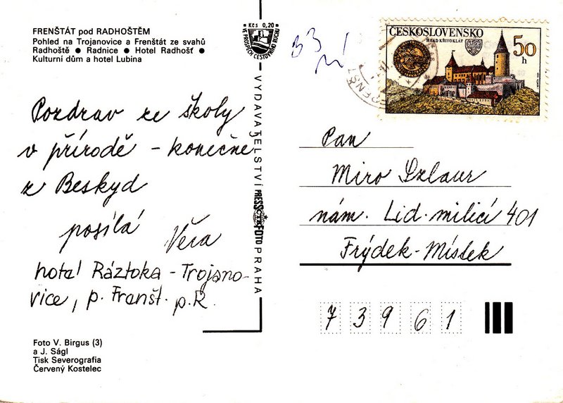 FRENŠTÁT POD RADHOŠTĚM