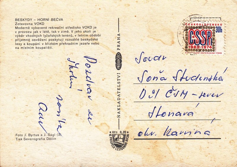 BESKYDY - HORNÍ BEČVA