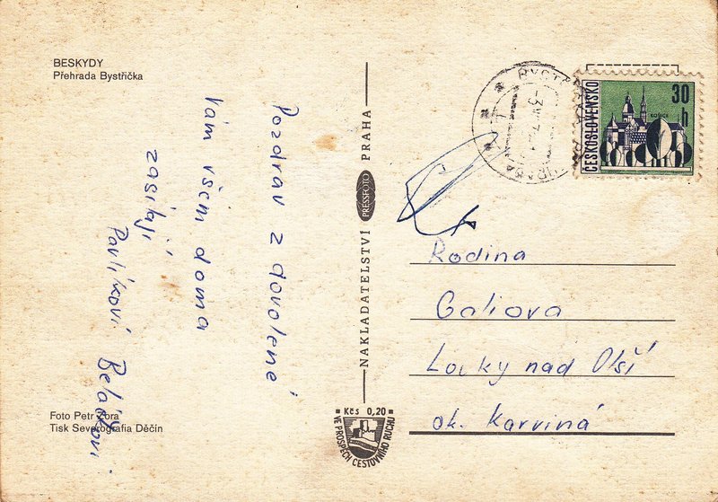 BESKYDY - Přehrada Bystřička